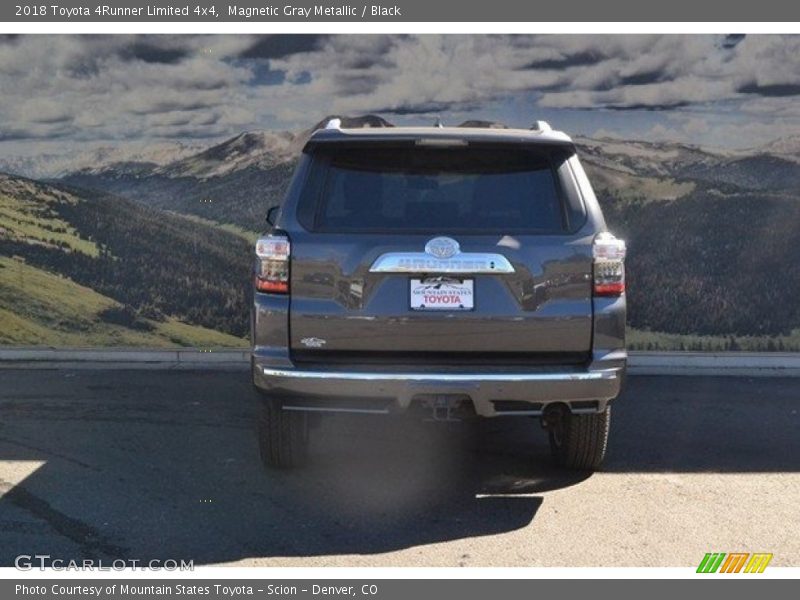 Magnetic Gray Metallic / Black 2018 Toyota 4Runner Limited 4x4