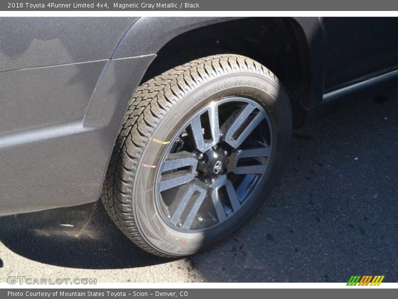 Magnetic Gray Metallic / Black 2018 Toyota 4Runner Limited 4x4