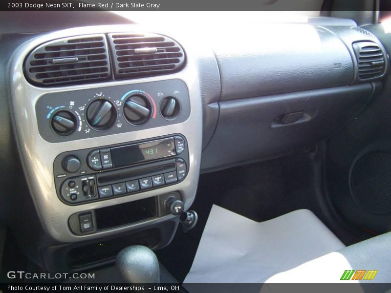 Flame Red / Dark Slate Gray 2003 Dodge Neon SXT