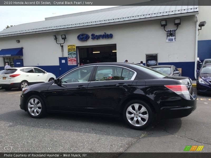 Crystal Black Pearl / Ivory 2010 Honda Accord EX Sedan