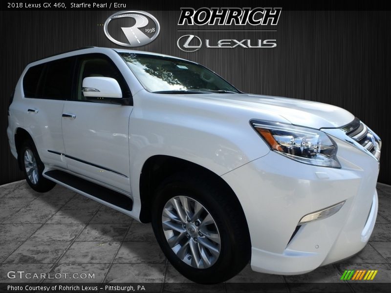 Starfire Pearl / Ecru 2018 Lexus GX 460