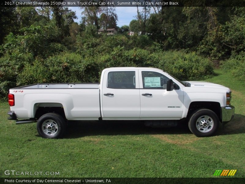 Summit White / Dark Ash/Jet Black 2017 Chevrolet Silverado 2500HD Work Truck Crew Cab 4x4