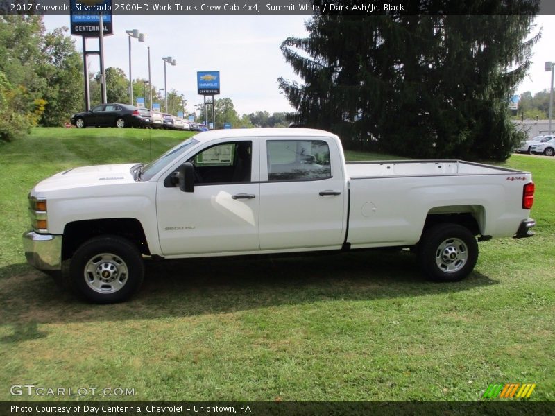 Summit White / Dark Ash/Jet Black 2017 Chevrolet Silverado 2500HD Work Truck Crew Cab 4x4
