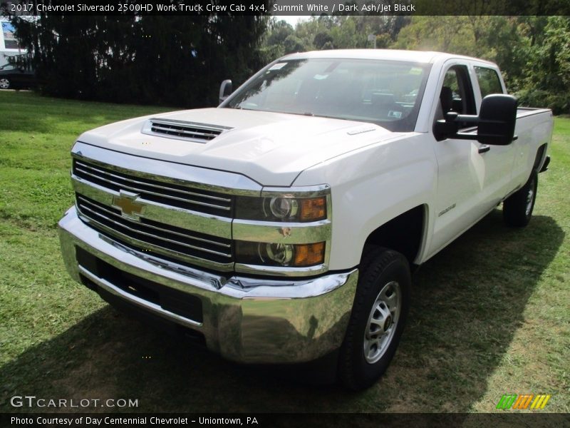 Summit White / Dark Ash/Jet Black 2017 Chevrolet Silverado 2500HD Work Truck Crew Cab 4x4