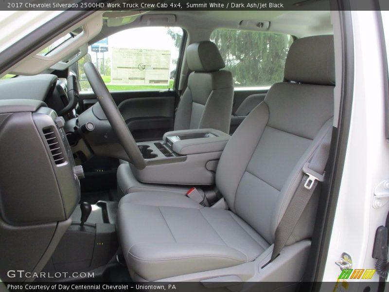Summit White / Dark Ash/Jet Black 2017 Chevrolet Silverado 2500HD Work Truck Crew Cab 4x4