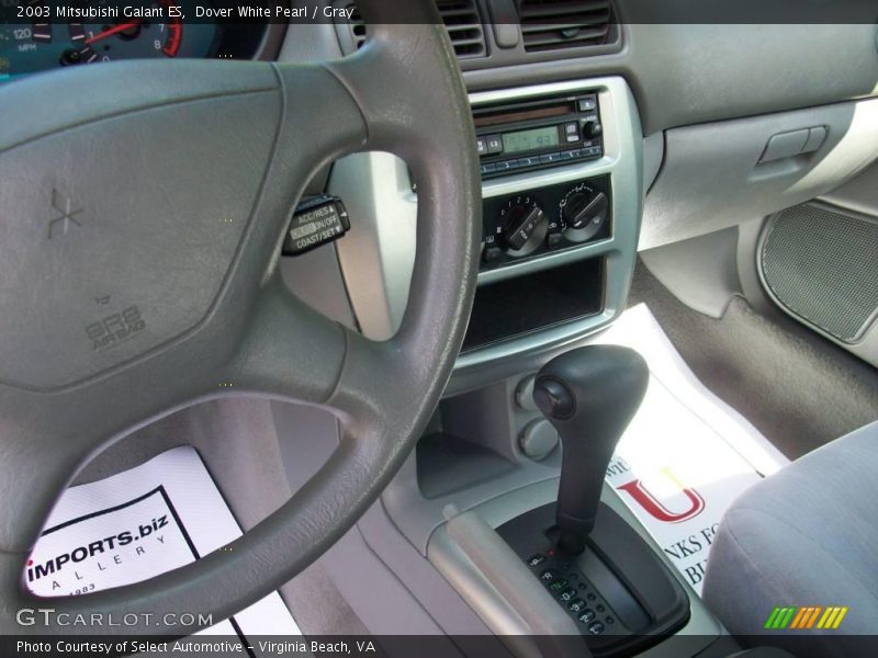 Dover White Pearl / Gray 2003 Mitsubishi Galant ES