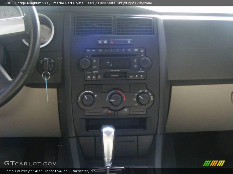 Inferno Red Crystal Pearl / Dark Slate Gray/Light Graystone 2005 Dodge Magnum SXT