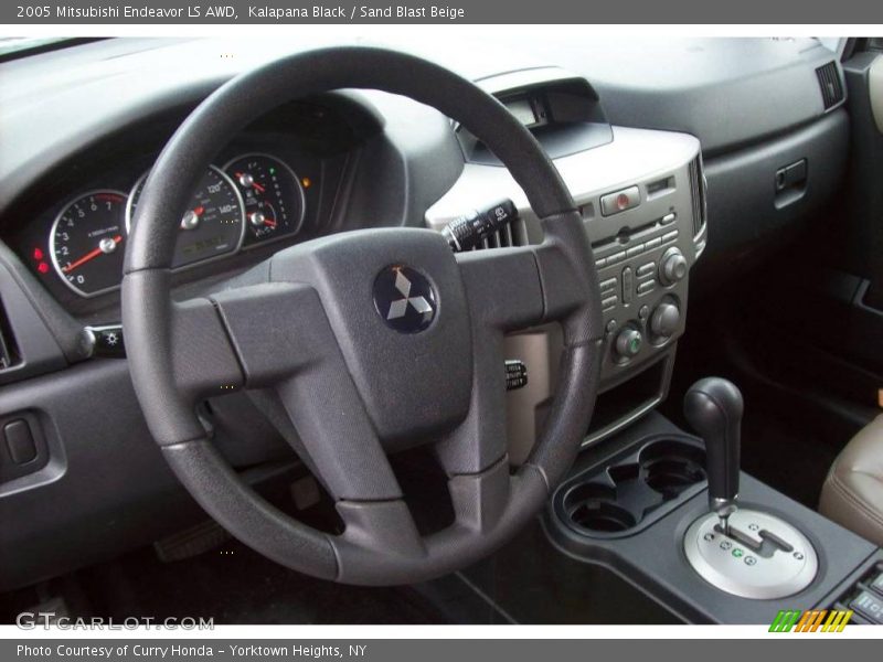 Kalapana Black / Sand Blast Beige 2005 Mitsubishi Endeavor LS AWD