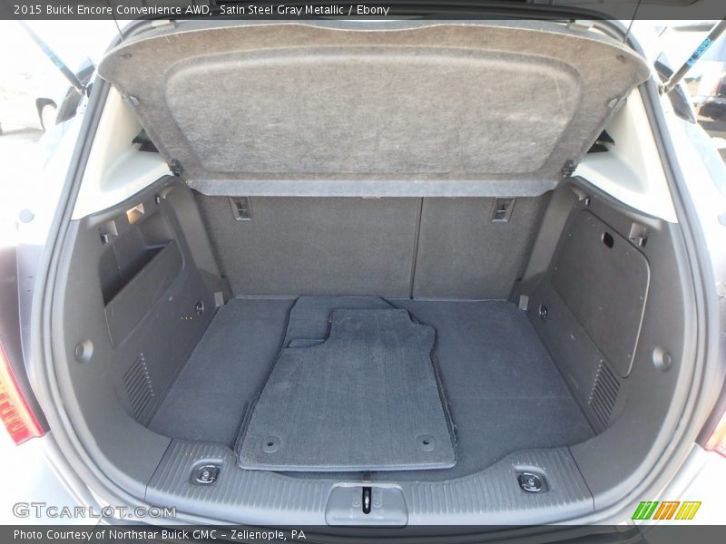 Satin Steel Gray Metallic / Ebony 2015 Buick Encore Convenience AWD