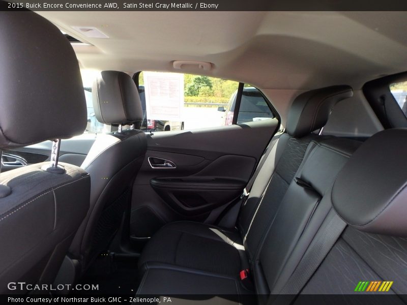 Satin Steel Gray Metallic / Ebony 2015 Buick Encore Convenience AWD