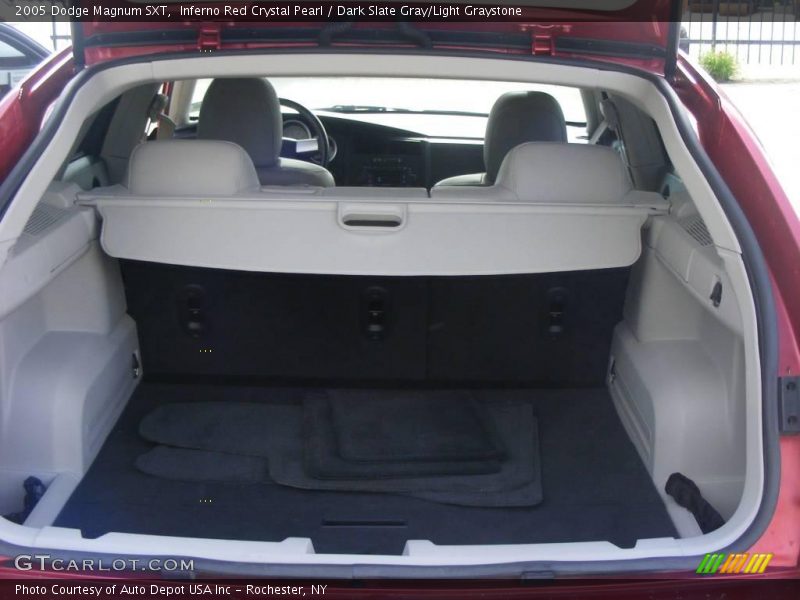 Inferno Red Crystal Pearl / Dark Slate Gray/Light Graystone 2005 Dodge Magnum SXT