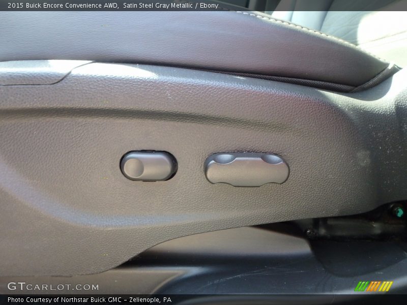 Satin Steel Gray Metallic / Ebony 2015 Buick Encore Convenience AWD