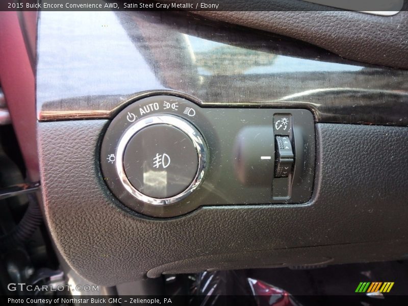 Satin Steel Gray Metallic / Ebony 2015 Buick Encore Convenience AWD