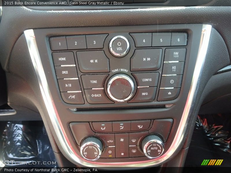 Satin Steel Gray Metallic / Ebony 2015 Buick Encore Convenience AWD