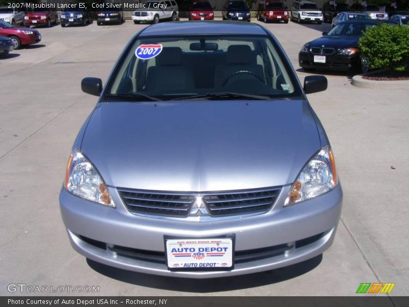 Cool Silver Metallic / Gray 2007 Mitsubishi Lancer ES