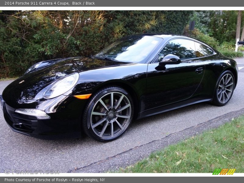 Black / Black 2014 Porsche 911 Carrera 4 Coupe