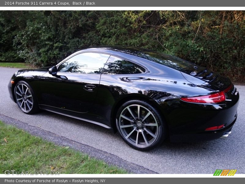 Black / Black 2014 Porsche 911 Carrera 4 Coupe