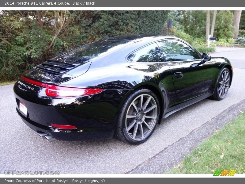 Black / Black 2014 Porsche 911 Carrera 4 Coupe