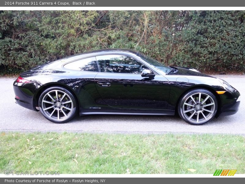 Black / Black 2014 Porsche 911 Carrera 4 Coupe