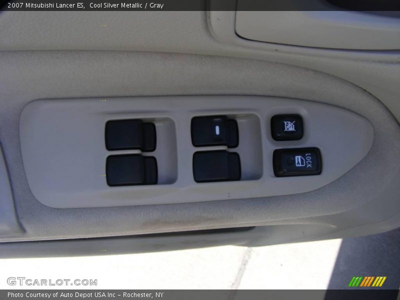 Cool Silver Metallic / Gray 2007 Mitsubishi Lancer ES