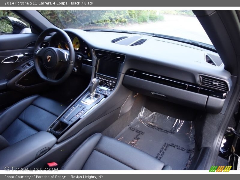 Black / Black 2014 Porsche 911 Carrera 4 Coupe