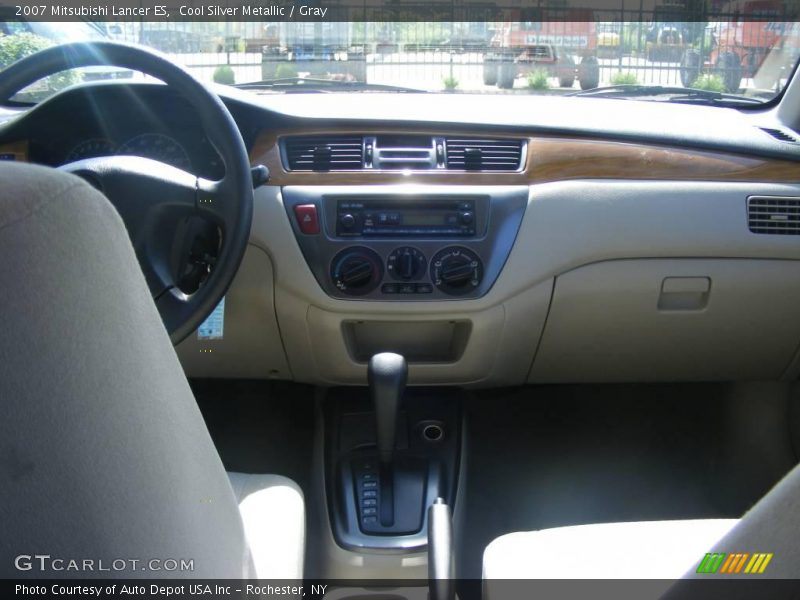 Cool Silver Metallic / Gray 2007 Mitsubishi Lancer ES