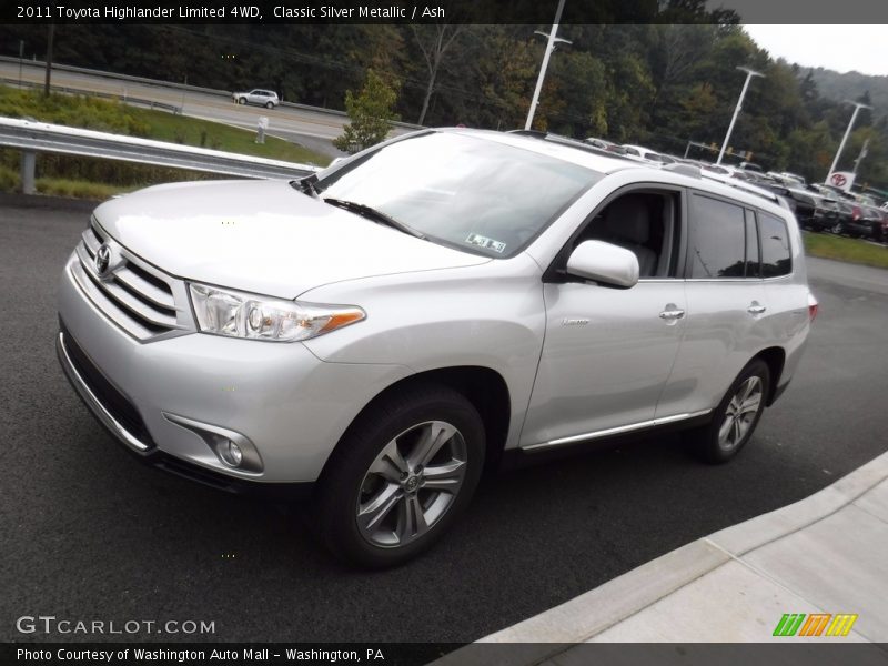 Classic Silver Metallic / Ash 2011 Toyota Highlander Limited 4WD