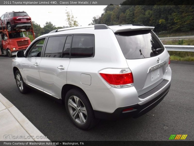 Classic Silver Metallic / Ash 2011 Toyota Highlander Limited 4WD
