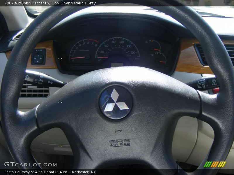 Cool Silver Metallic / Gray 2007 Mitsubishi Lancer ES