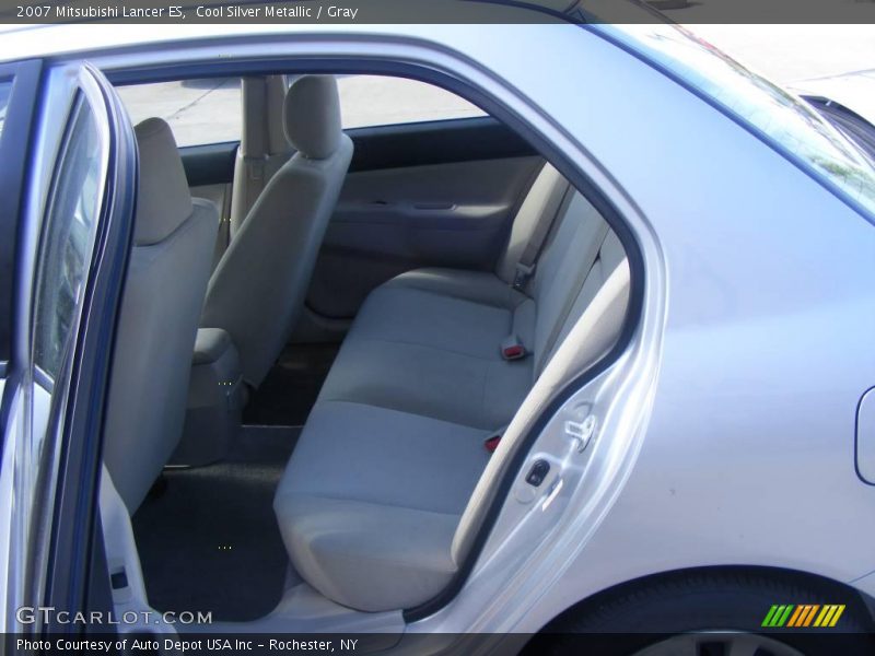 Cool Silver Metallic / Gray 2007 Mitsubishi Lancer ES