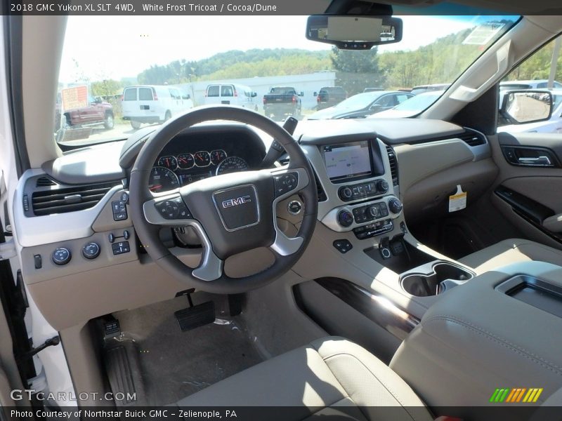  2018 Yukon XL SLT 4WD Cocoa/Dune Interior