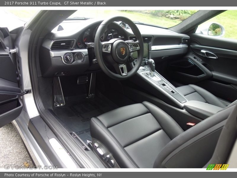 Front Seat of 2017 911 Turbo Coupe