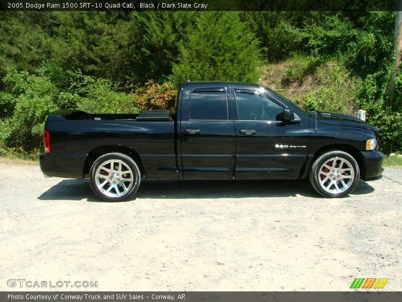 Black / Dark Slate Gray 2005 Dodge Ram 1500 SRT-10 Quad Cab