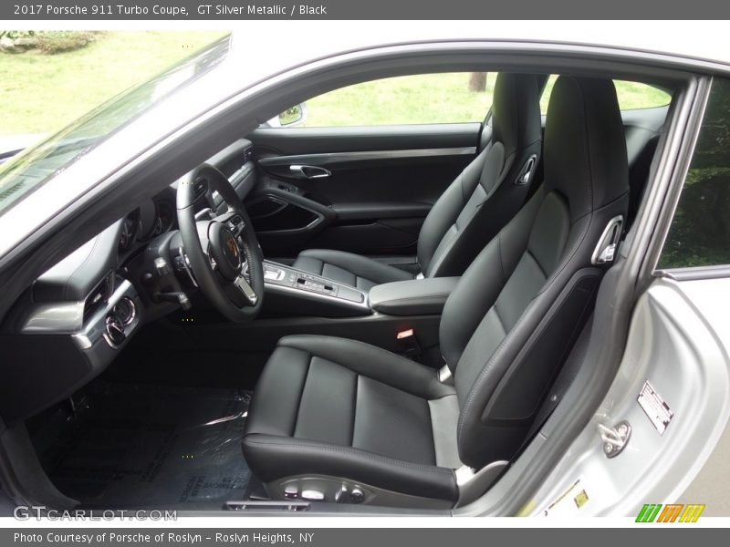 Front Seat of 2017 911 Turbo Coupe