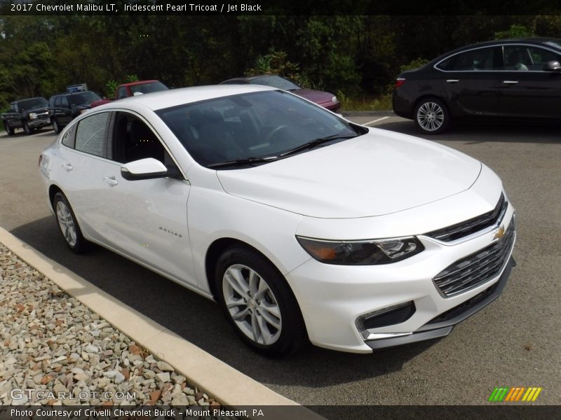 Iridescent Pearl Tricoat / Jet Black 2017 Chevrolet Malibu LT