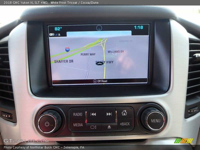 Navigation of 2018 Yukon XL SLT 4WD