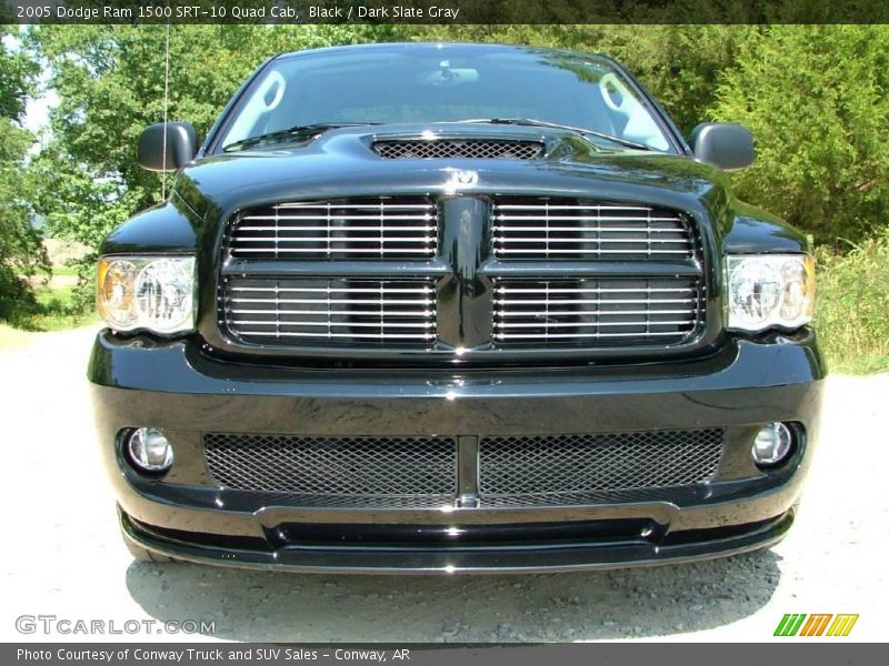 Black / Dark Slate Gray 2005 Dodge Ram 1500 SRT-10 Quad Cab