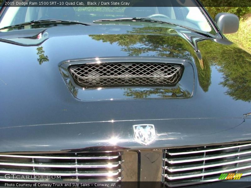 Black / Dark Slate Gray 2005 Dodge Ram 1500 SRT-10 Quad Cab
