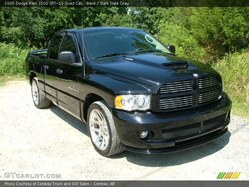 Black / Dark Slate Gray 2005 Dodge Ram 1500 SRT-10 Quad Cab