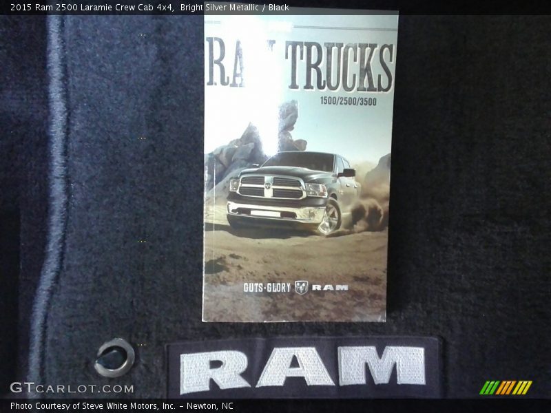 Bright Silver Metallic / Black 2015 Ram 2500 Laramie Crew Cab 4x4
