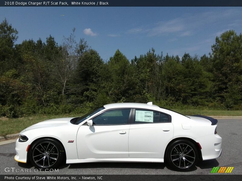 White Knuckle / Black 2018 Dodge Charger R/T Scat Pack