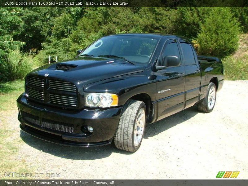 Black / Dark Slate Gray 2005 Dodge Ram 1500 SRT-10 Quad Cab