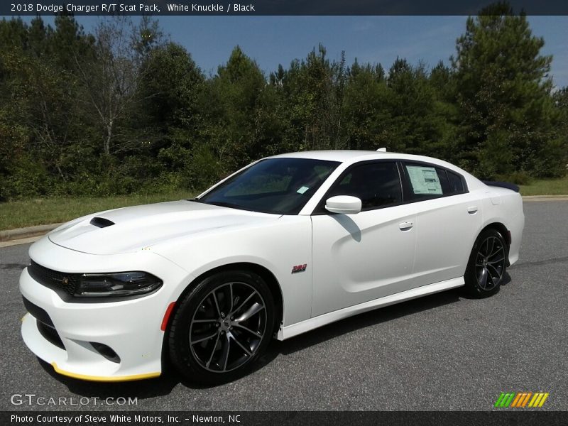White Knuckle / Black 2018 Dodge Charger R/T Scat Pack