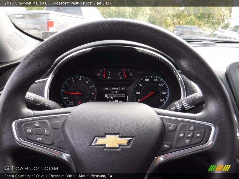 Iridescent Pearl Tricoat / Jet Black 2017 Chevrolet Malibu LT