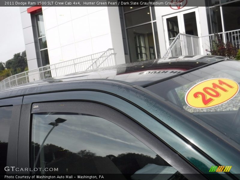 Hunter Green Pearl / Dark Slate Gray/Medium Graystone 2011 Dodge Ram 1500 SLT Crew Cab 4x4