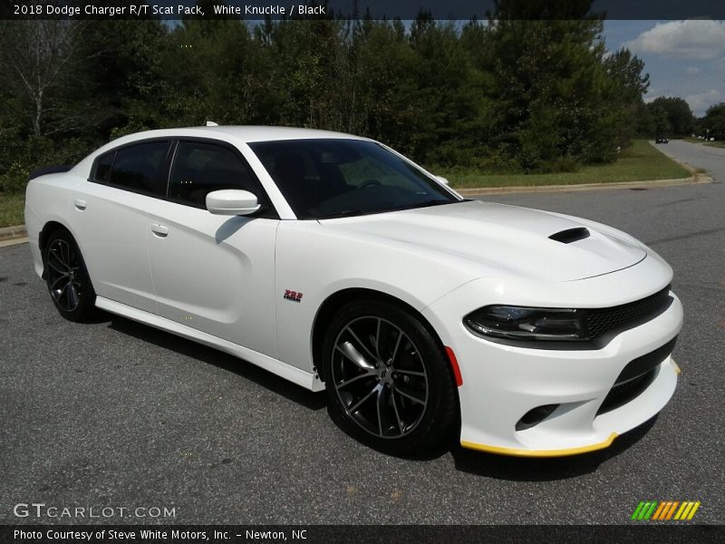 White Knuckle / Black 2018 Dodge Charger R/T Scat Pack