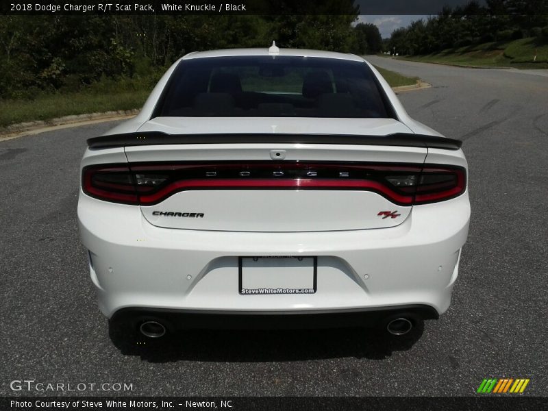 White Knuckle / Black 2018 Dodge Charger R/T Scat Pack