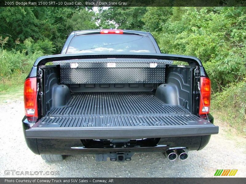 Black / Dark Slate Gray 2005 Dodge Ram 1500 SRT-10 Quad Cab