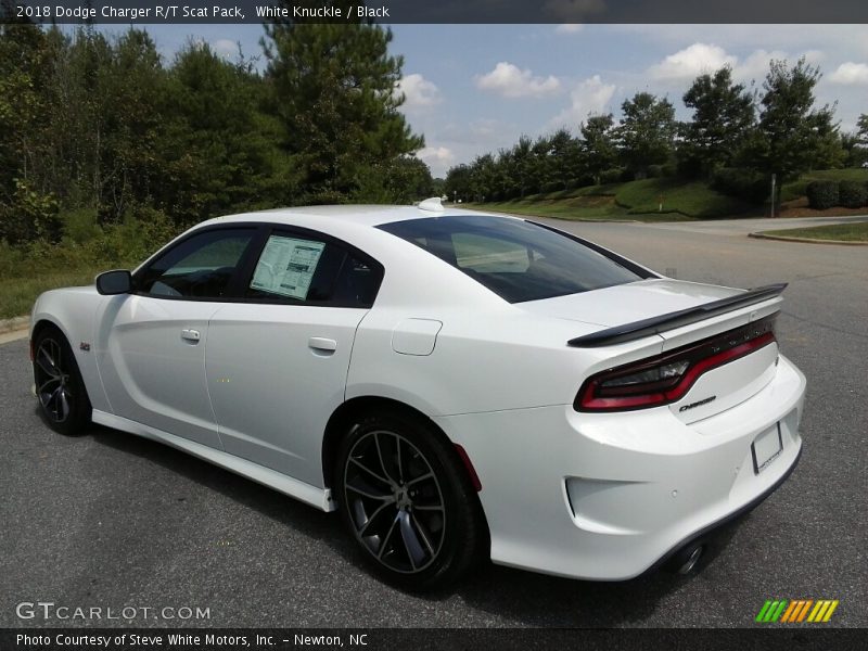 White Knuckle / Black 2018 Dodge Charger R/T Scat Pack