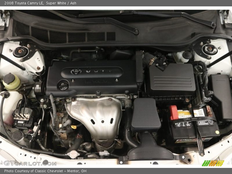 Super White / Ash 2008 Toyota Camry LE